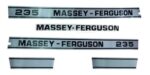 Jogo Decalque Faixa Adesico Massey Ferguson 235 3175564